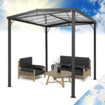 Pantheon Solid Sky Flat pergola