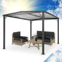 Pantheon Solid Sky Flat pergola